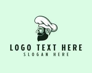 Toque Hat - Restaurant Chef Cook logo design