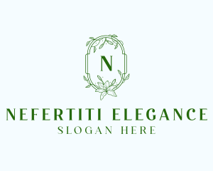 Floral Wedding Event logo design