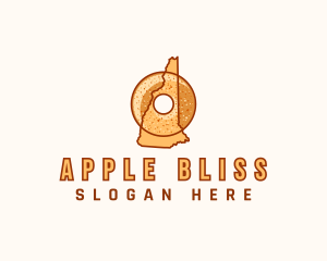 New Hampshire  Donut logo design