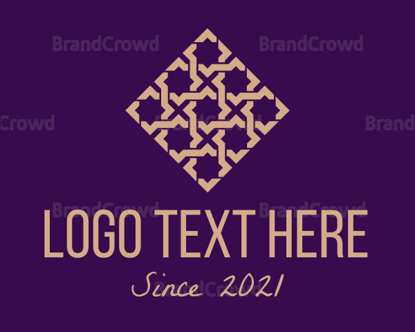 Arabic Tile Pattern Logo