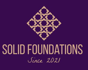 Furnishing - Arabic Tile Pattern logo design