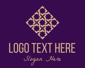 Arabic Tile Pattern Logo