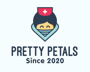 Female Hospital Nurse logo design