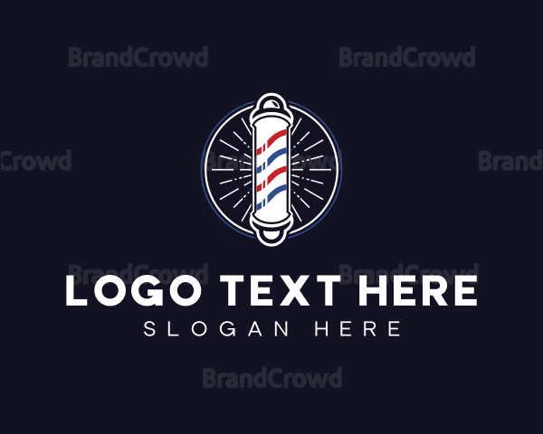 Haircut Barbershop Hairdresser Logo