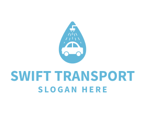 Car Wash Shower logo design