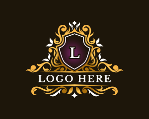 Luxe - Royal Ornament Crown logo design