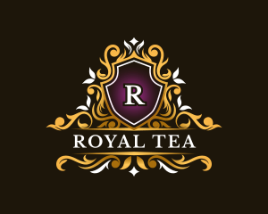 Royal Ornament Crown logo design