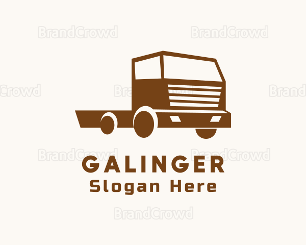 Farm Truck Transportation Logo