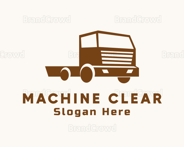 Farm Truck Transportation Logo