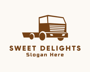 Farm Truck Transportation Logo