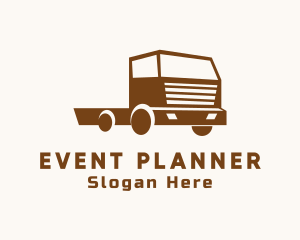 Farm Truck Transportation Logo