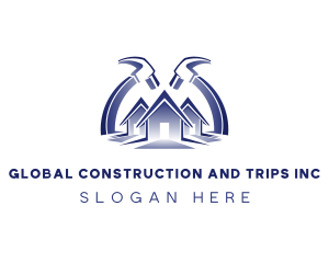 Contstruction - Hammer Carpentry Construction logo design