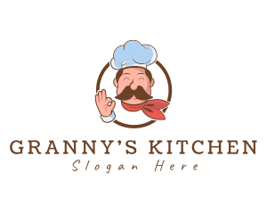 Buffet Kitchen Cook logo design