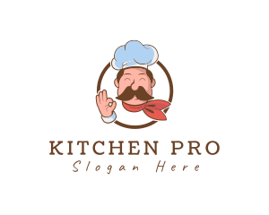 Buffet Kitchen Cook logo design