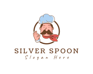 Buffet Kitchen Cook logo design