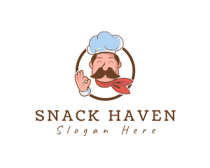 Buffet Kitchen Cook logo design