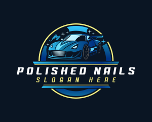 Car Polishing Detailing logo design