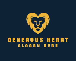 Lion Heart Zoo logo design