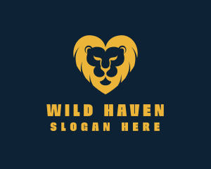 Lion Heart Zoo logo design