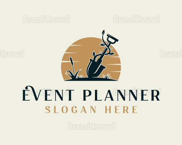 Shovel Vines Landscaping Logo