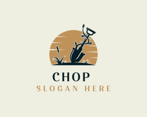 Shovel Vines Landscaping Logo