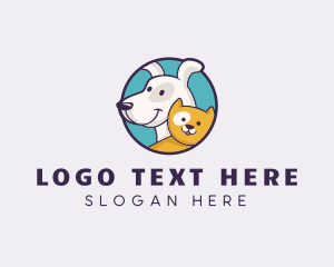 Kitty - Dog Cat Veterinary logo design