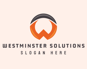 Online Business Firm Letter W logo design