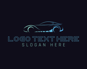 Dealer - Automotive Racing Garage logo design