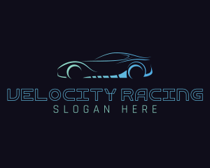 Automotive Racing Garage logo design