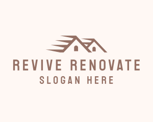 Fast Roof Renovation logo design