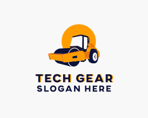 Equipment - Steam Roller Equipment logo design