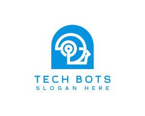 Robotic - Digital Robot Android logo design