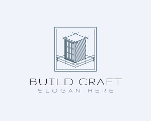 Building Construction Architecture logo design