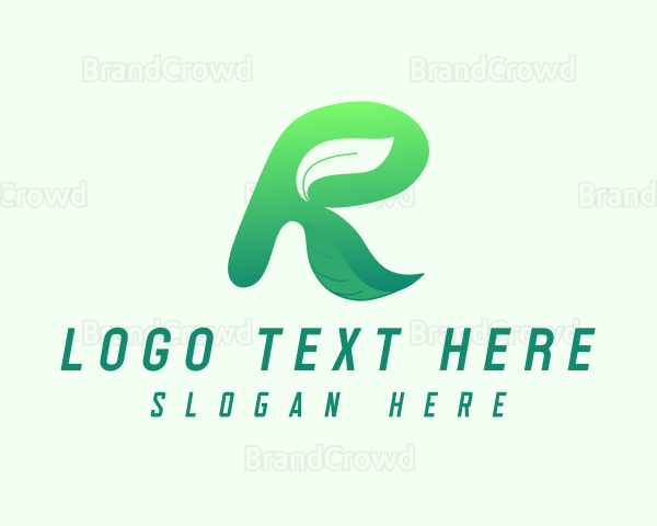 Organic Letter R Logo