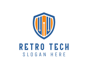 Circuit Shield Tech logo design