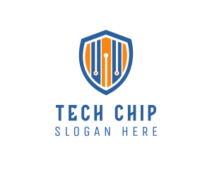 Circuit Shield Tech logo design