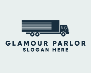 Delivery Truck Logistics Logo