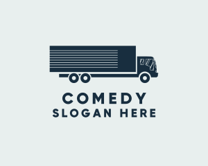 Delivery Truck Logistics Logo