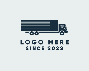 Delivery Truck - Delivery Truck Logistics logo design