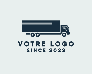 Express - Delivery Truck Logistics logo design