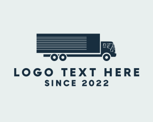 Logistics - Delivery Truck Logistics logo design