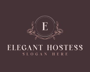 Floral Elegant Event logo design