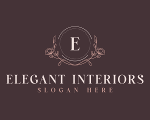 Floral Elegant Event logo design