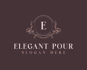 Floral Elegant Event logo design