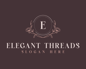 Floral Elegant Event logo design