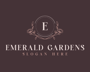 Floral Elegant Event logo design