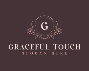 Floral Elegant Event logo design