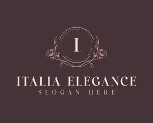 Floral Elegant Event logo design