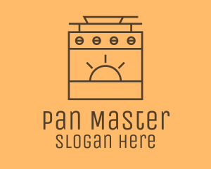 Pan - Stove Top Oven logo design