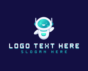 Robot Cyborg Android Logo